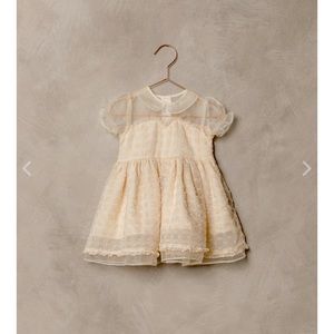 Noralee girl size 6 beige GIDGETTE DRESS | TEXTURED SHELL